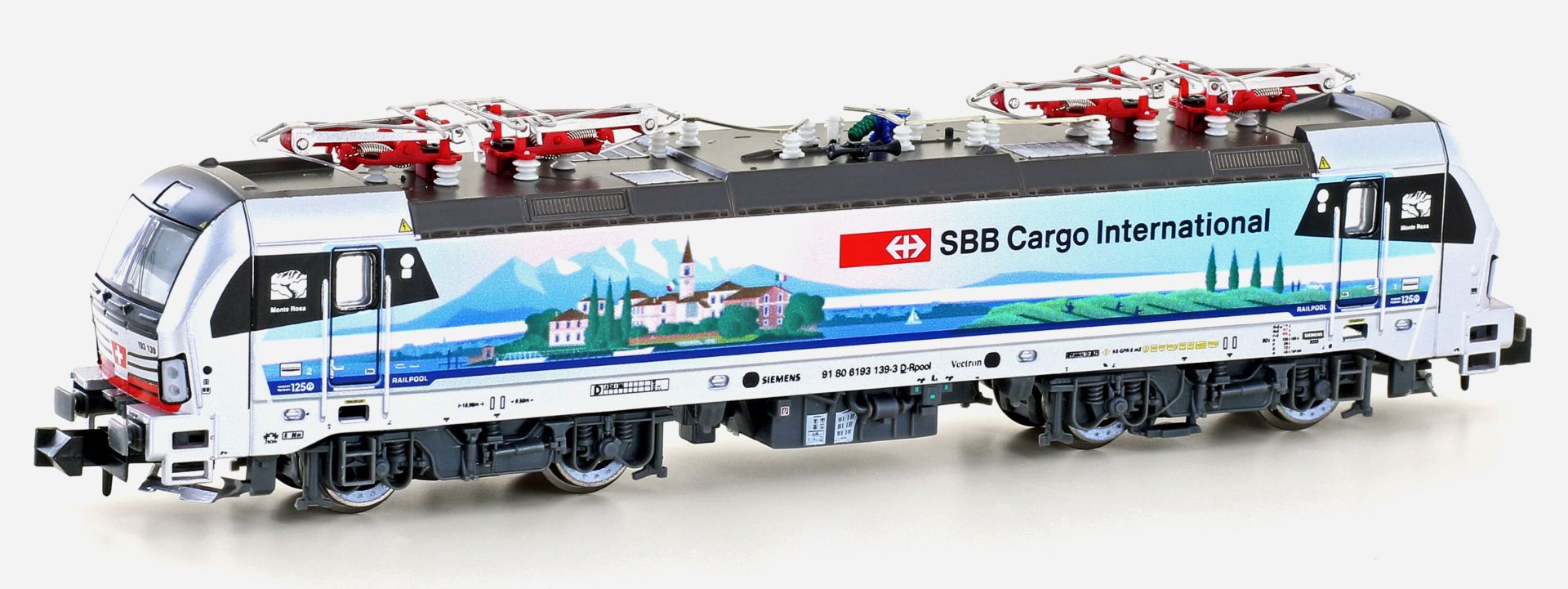 Hobbytrain H30177-S - E-Lok 193 139 Vectron, SBB-Cargo/Monte Rosa, Ep.VI, DC-Sound