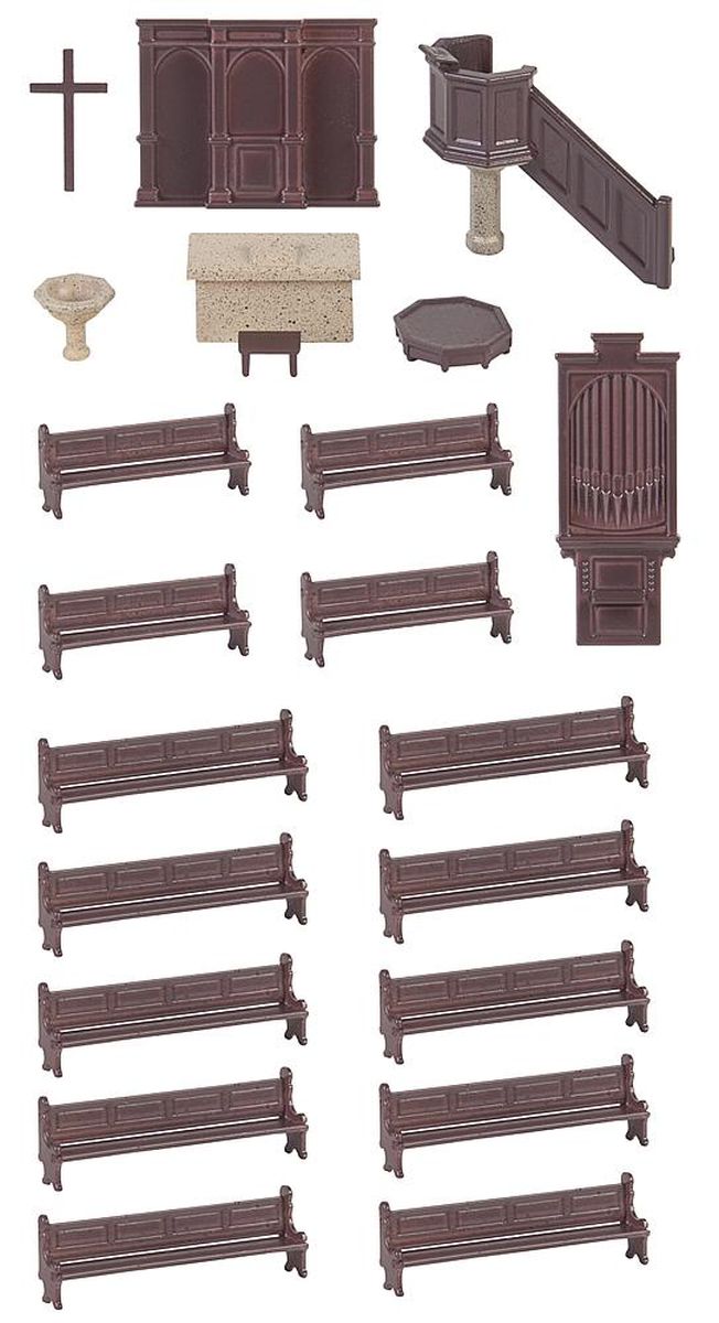 Faller 180346 - Kirchenausstattungs-Set Faller 180346 - Kirchenausstattungs-Set