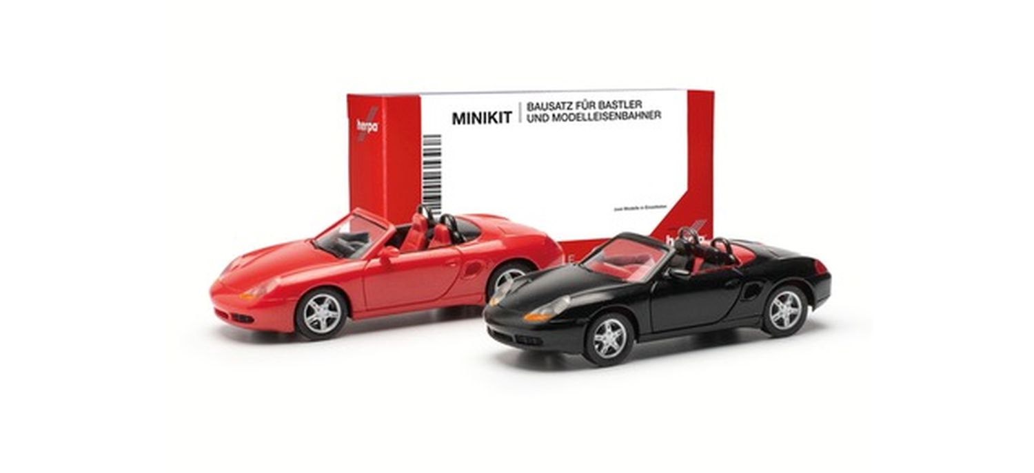 Herpa 013963 - MiniKit Porsche Boxster S (2 Stück)