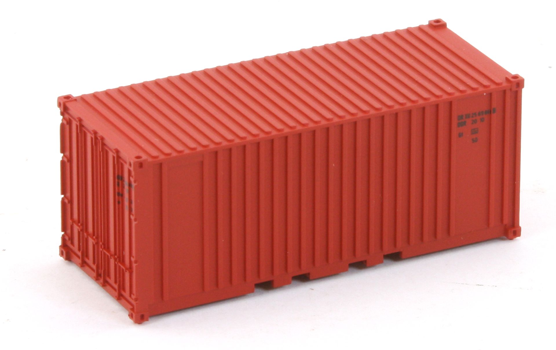 Hädl 711001-06 - Container, 20 Fuß, rot, DR