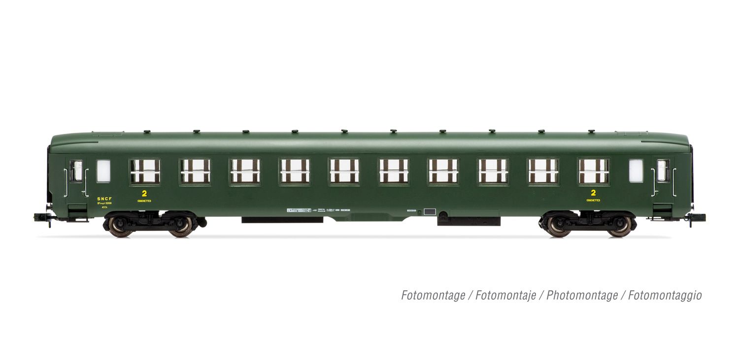 Arnold HN4384 - Liegewagen DEV AO B10c10, SNCF, Ep.III