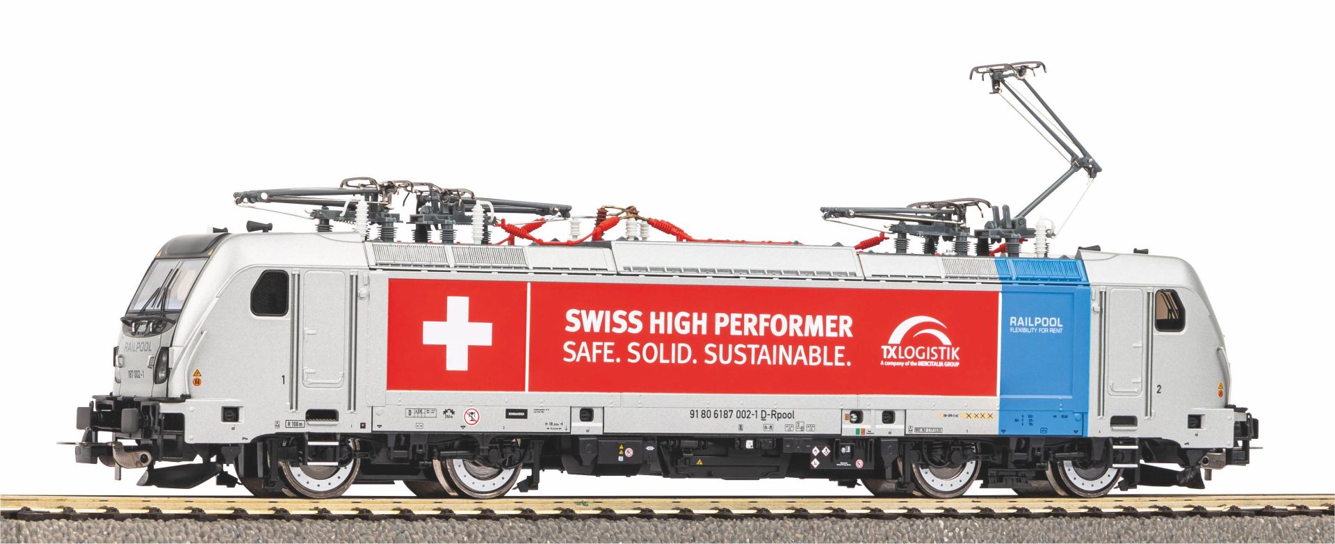 Piko 51983 - E-Lok 187 002, TX-Logistik, Railpool, Ep.VI