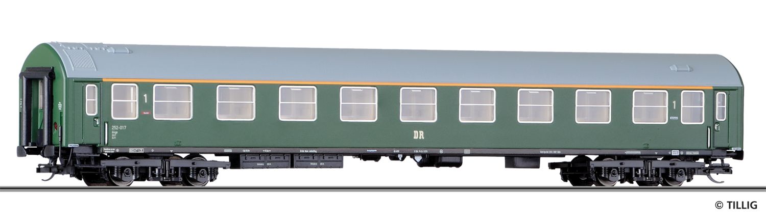 Tillig 16301 - Personenwagen Typ B, 1. Klasse, DR, Ep.III
