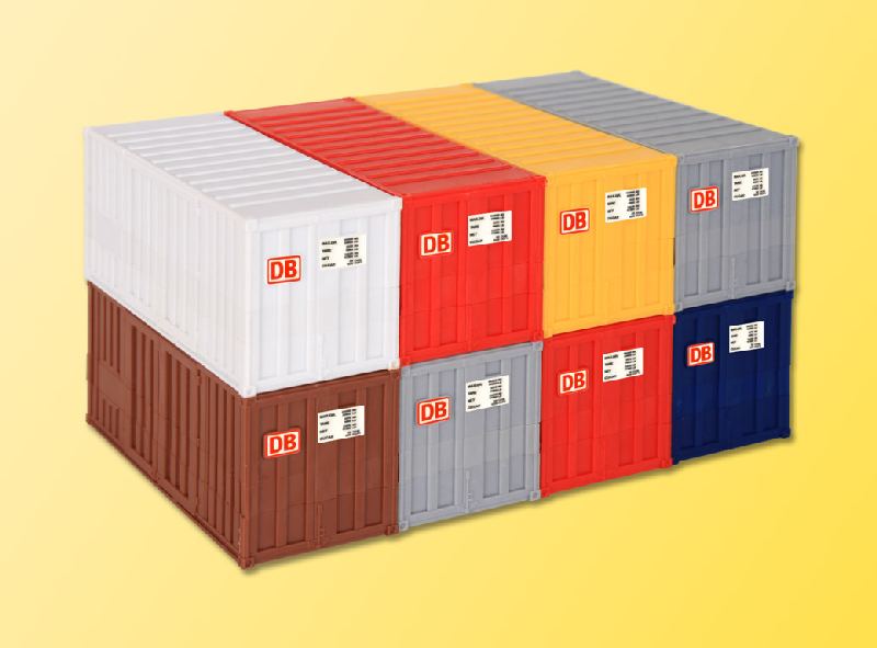 Kibri 10924 - 8 20-Fuß-Container