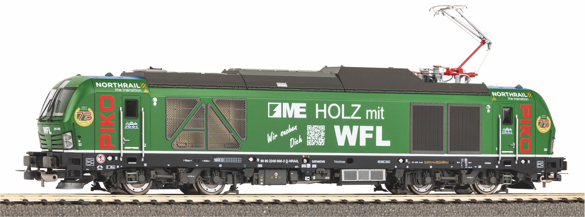 Piko 51172 - Hybrid-Lok BR 248, Northrail-WFL, Ep.VI 'PIKO', AC-Sound