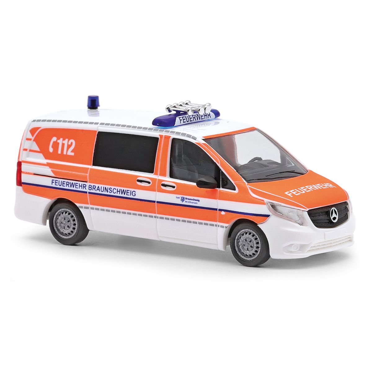 Busch 51156 - Mercedes-Benz Vito Feuerwehr Braunschweig, Bj. 2014