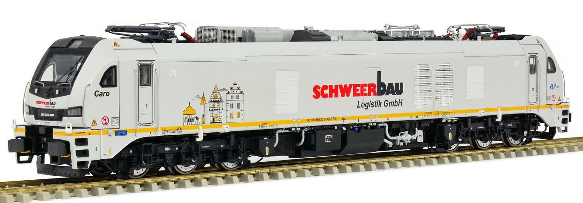 Sudexpress S1592360 - Stadler Dual-Mode Lok 159 236-9, Schweerbau Logistik, Ep.VI, DC-Sound