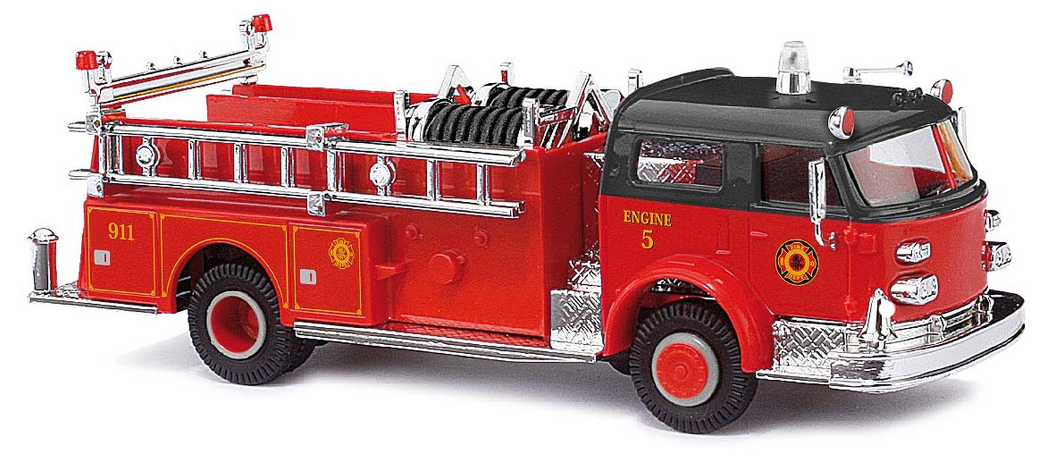 Busch 46018 - LaFrance Pumper Fire Department, Baujahr 1968