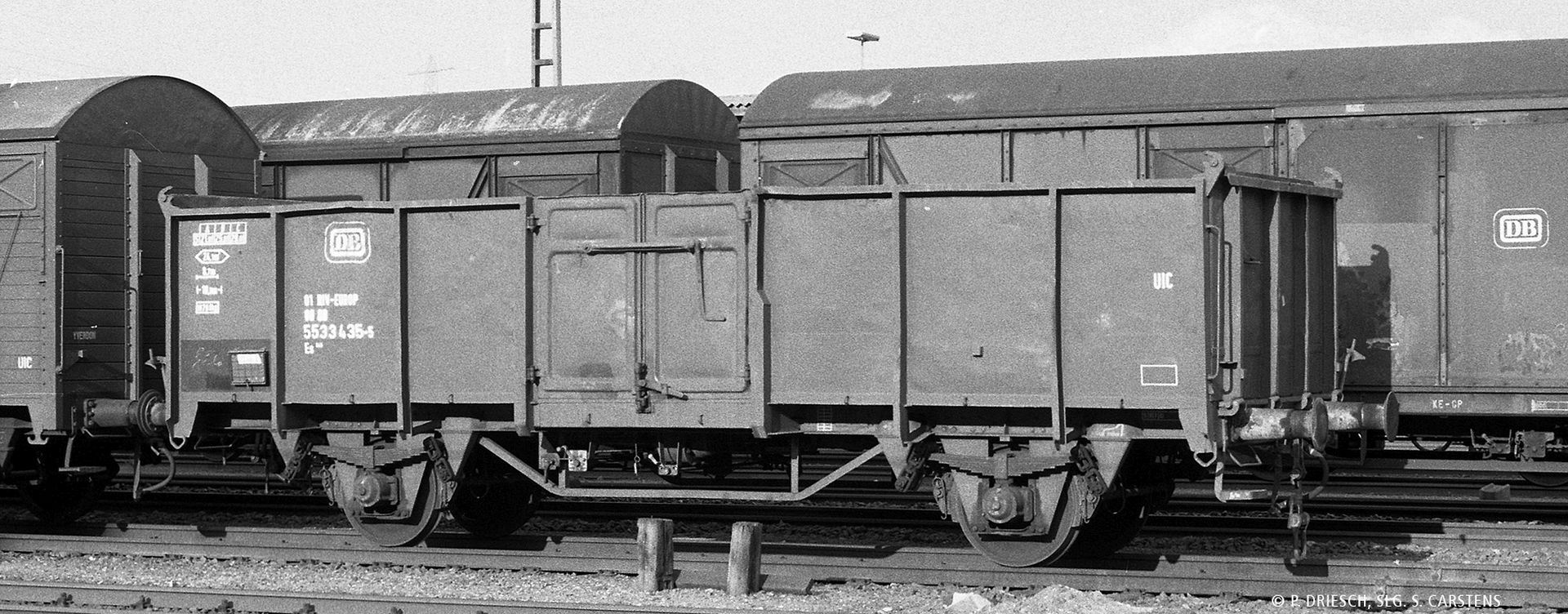 Brawa 50063 - Offener Güterwagen Es 045, DB, Ep.IV