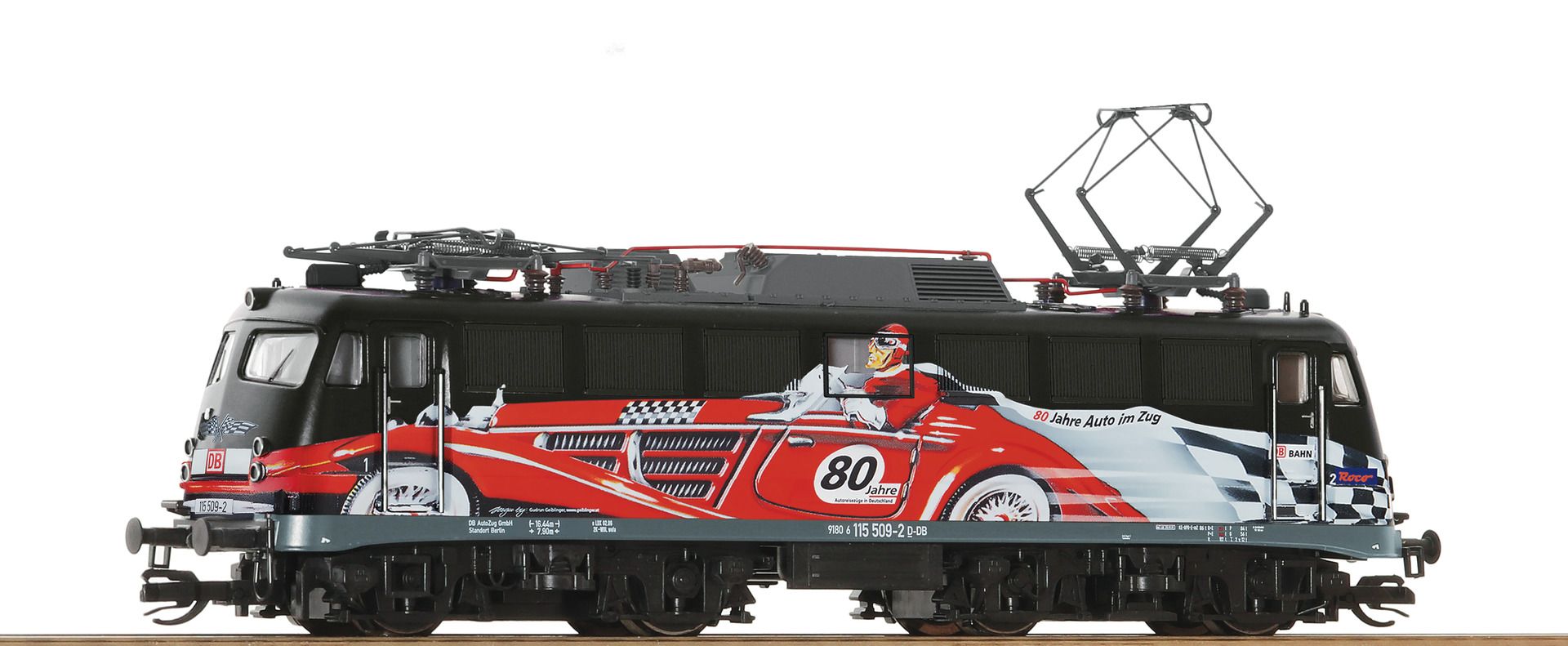 Roco 7580033 - E-Lok 115 509-2 '80 Jahre Autozug', DBAG, Ep.VI