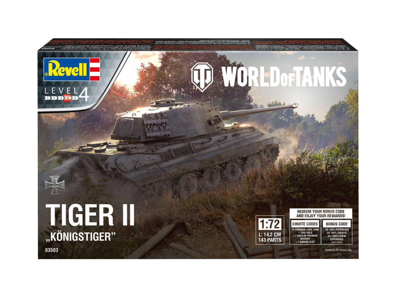 Revell 03503 - Tiger II Ausf. B "Königstiger" "World of Tanks"