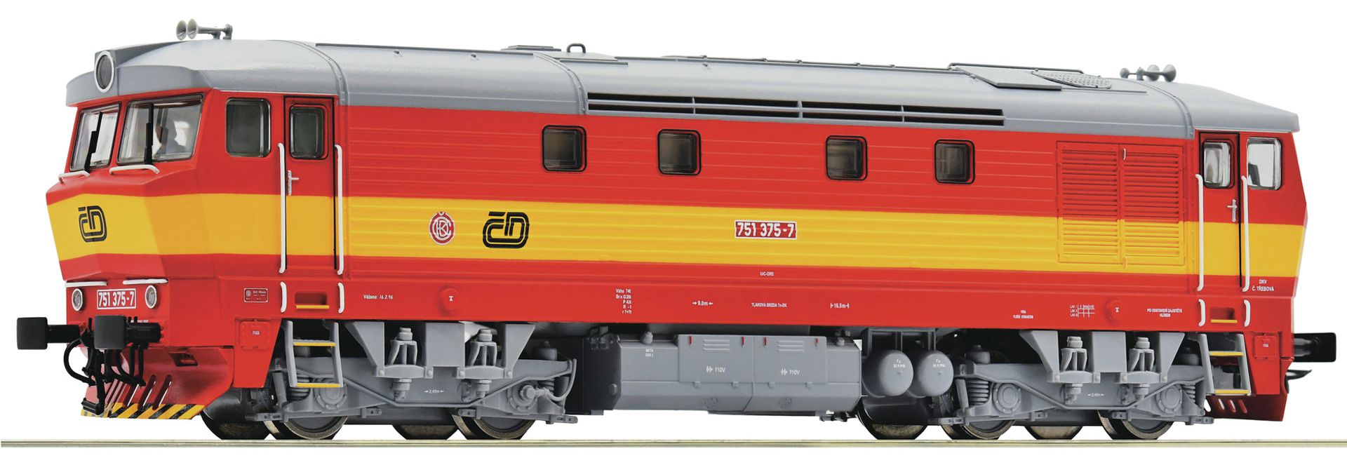 Roco 70922 - Diesellok 751 375-7, CD, Ep.V