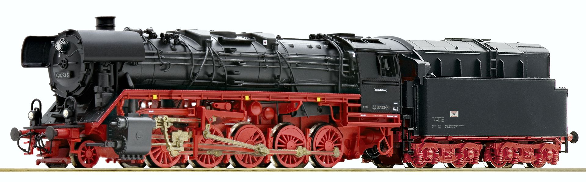 Roco 7180018 - Dampflok 44 0233-5 mit Öltender, DR, Ep.IV