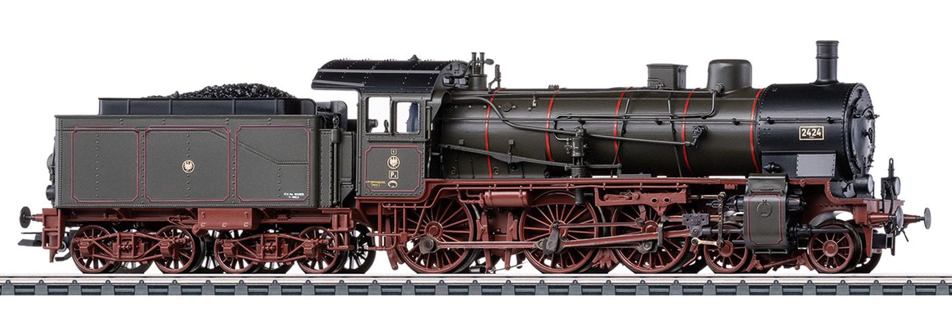 Märklin 39381 - Dampflok P8, KPEV, Ep.I, MFX+-Sound