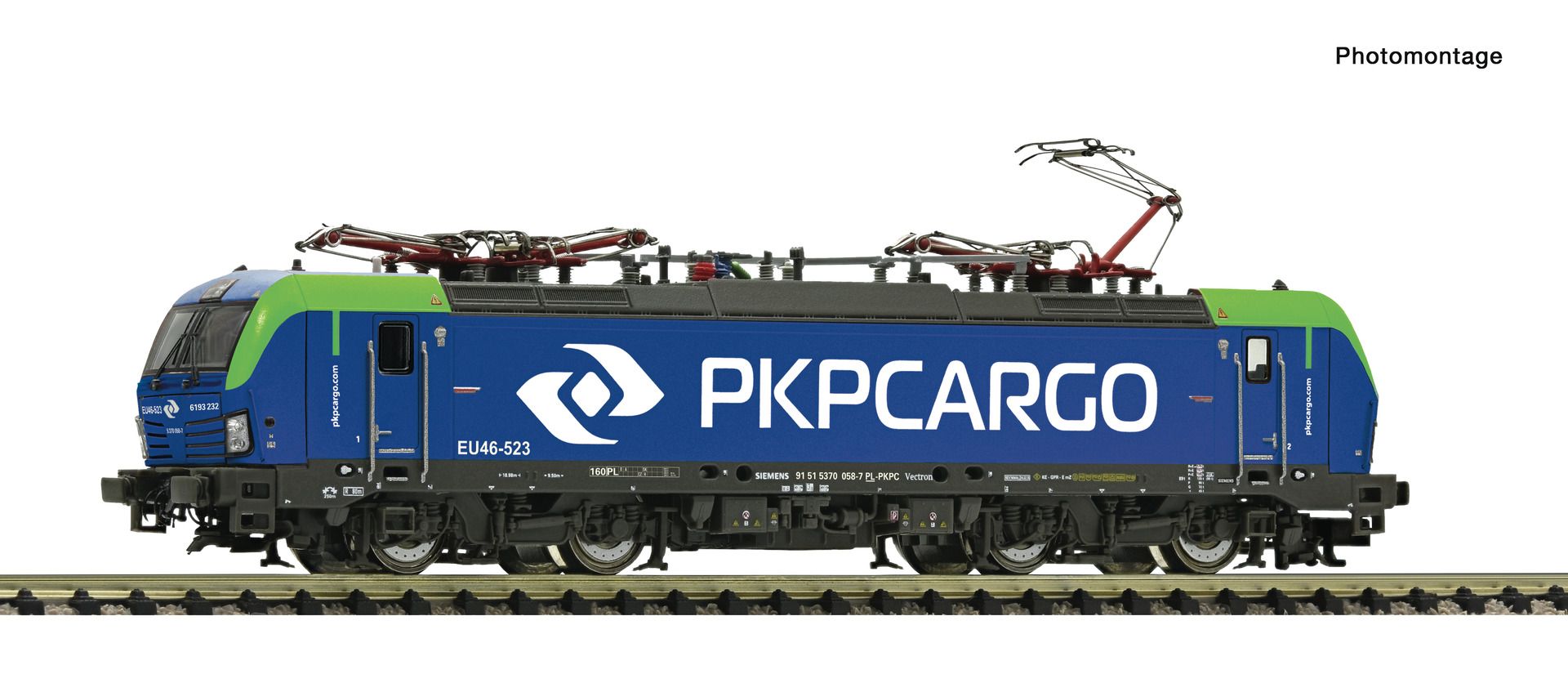 Fleischmann 7560028 - E-Lok EU 46-523, PKP-Cargo, Ep.VI