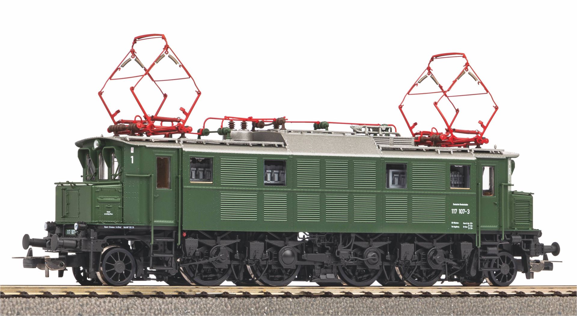 Piko 51498 - E-Lok BR 117, DB, Ep.IV, DC-Sound