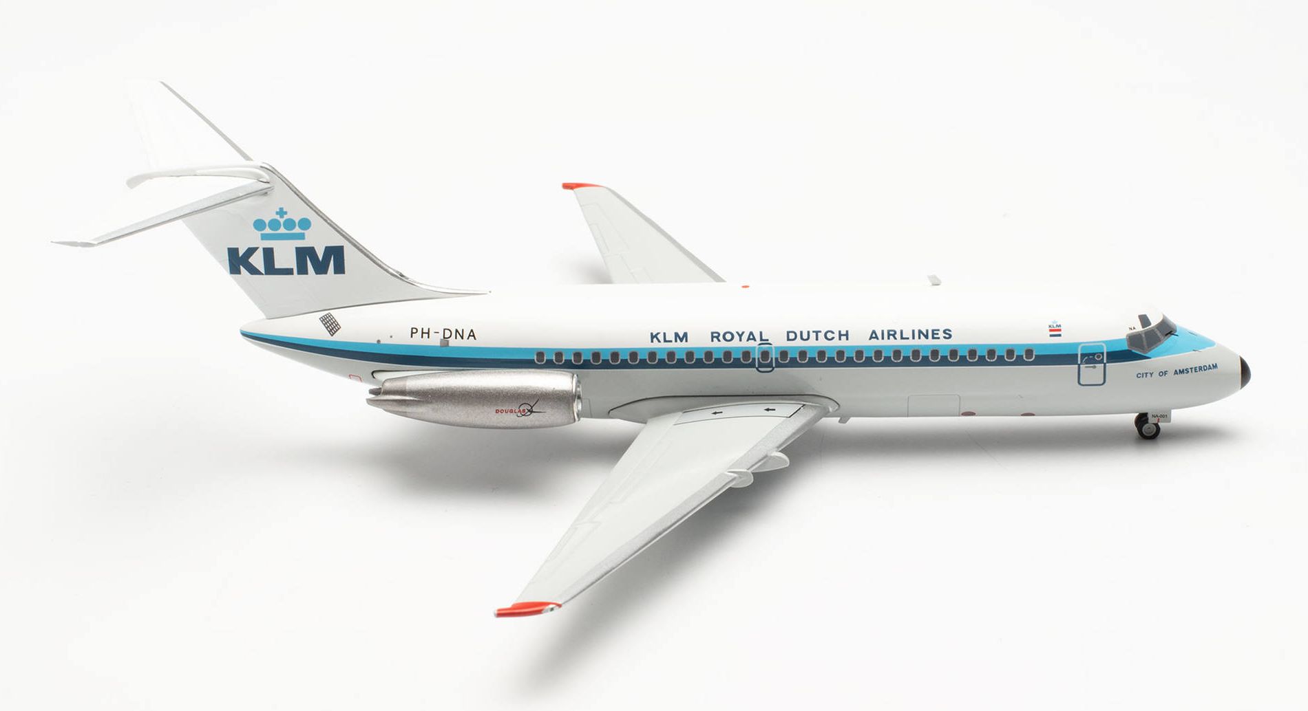 Herpa 572224 - KLM Douglas DC-9-15 – PH-DNA “Amsterdam”