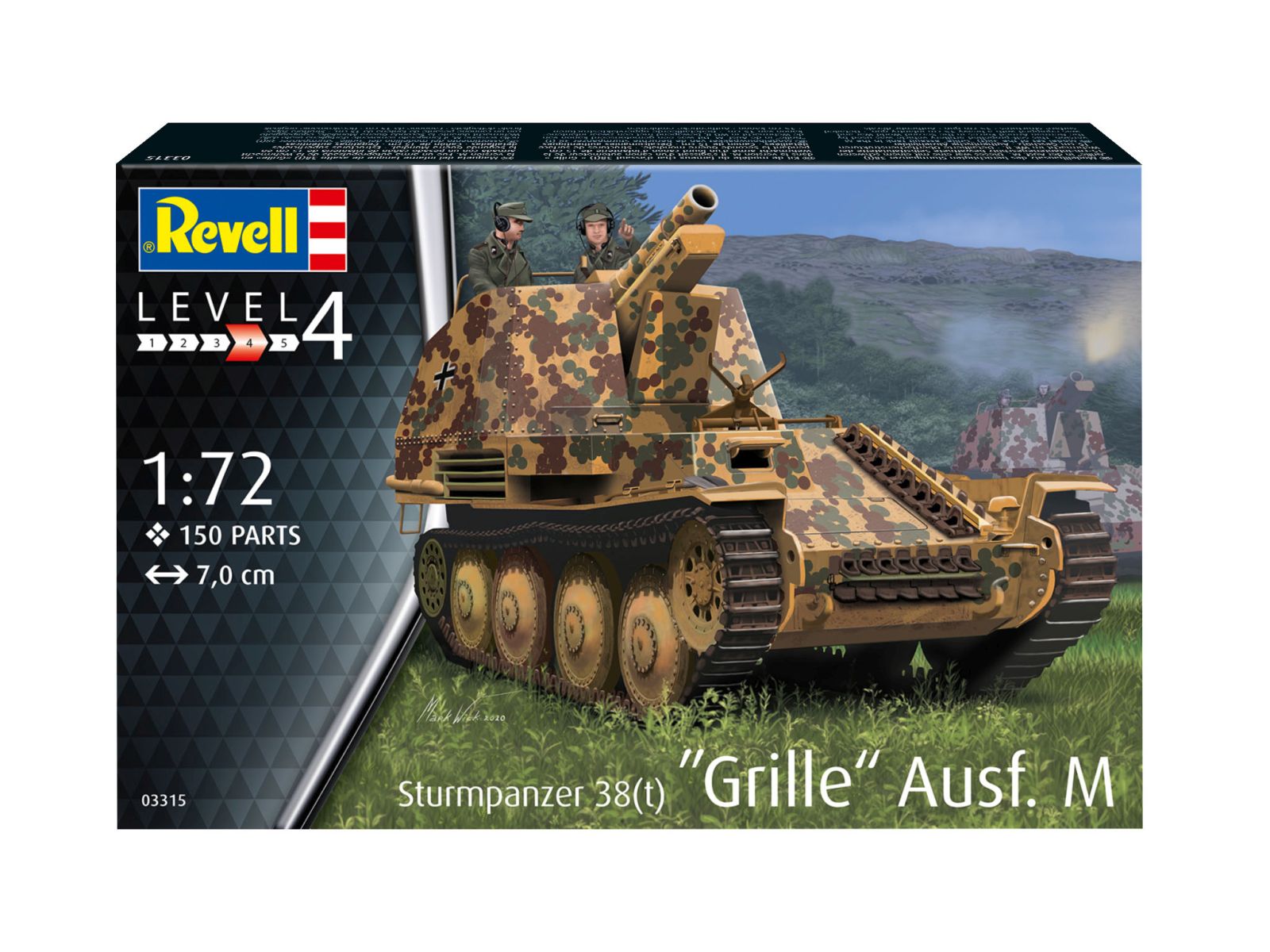 Revell 03315 - Sturmpanzer 38(t) Grille Ausf. M