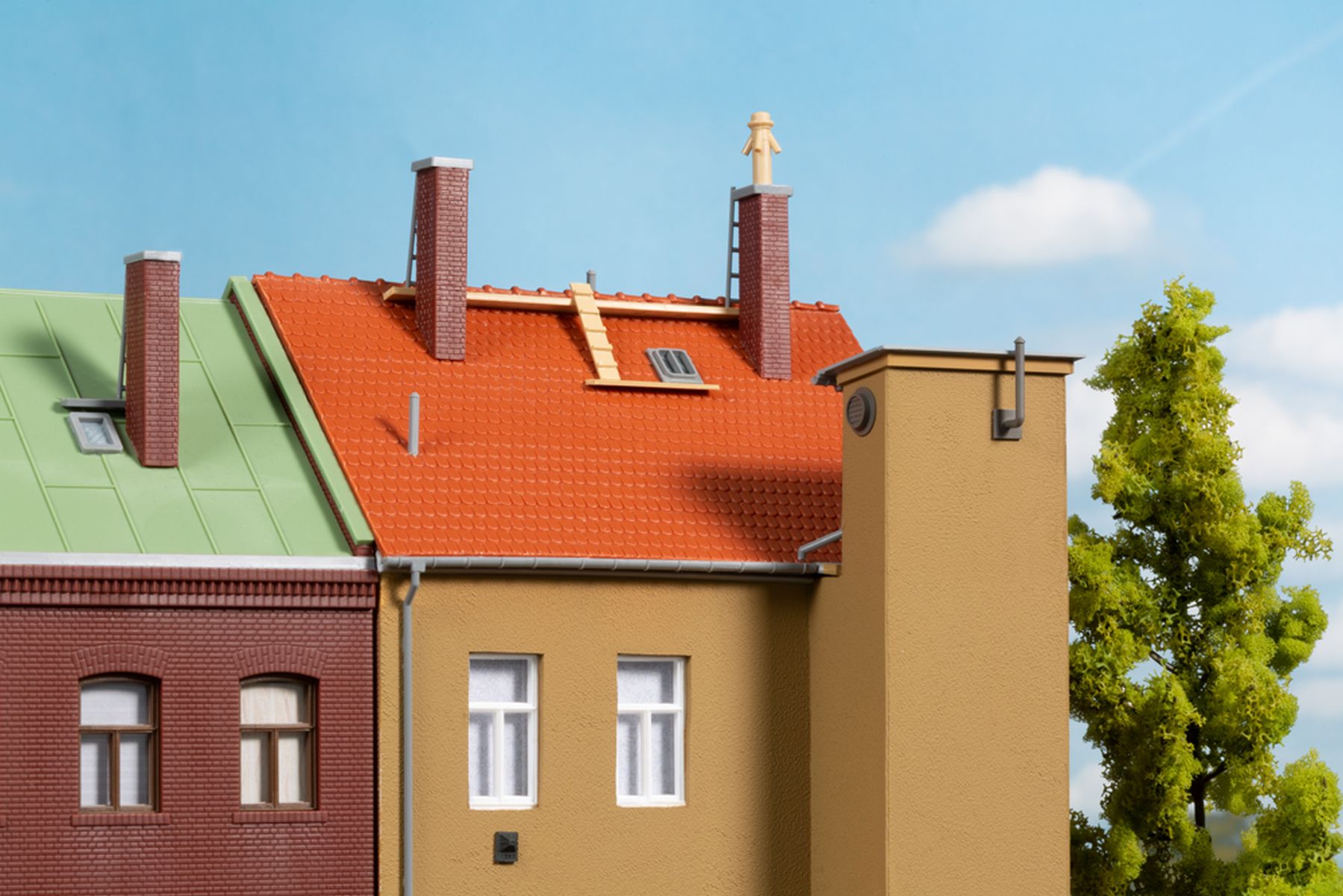 Auhagen 11398 H0 Hoekhuis Schmidtstraße 25 kopen ? Electronic