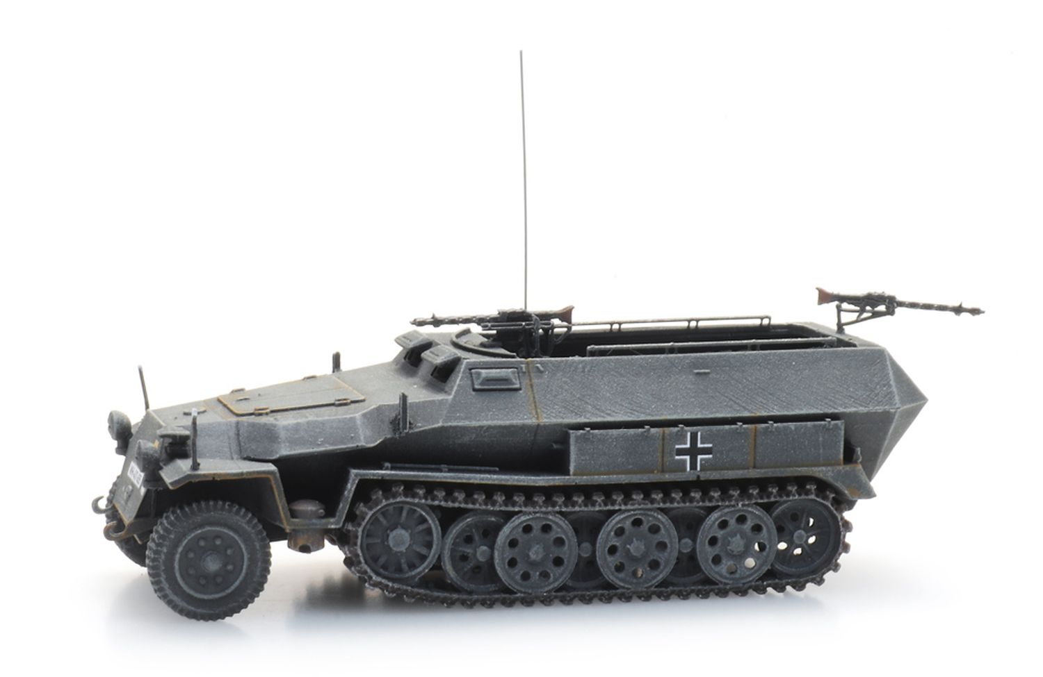 Artitec 6870512 - Wehrmacht Sd.Kfz. 251/1 Ausführung C, (S)MG, grau