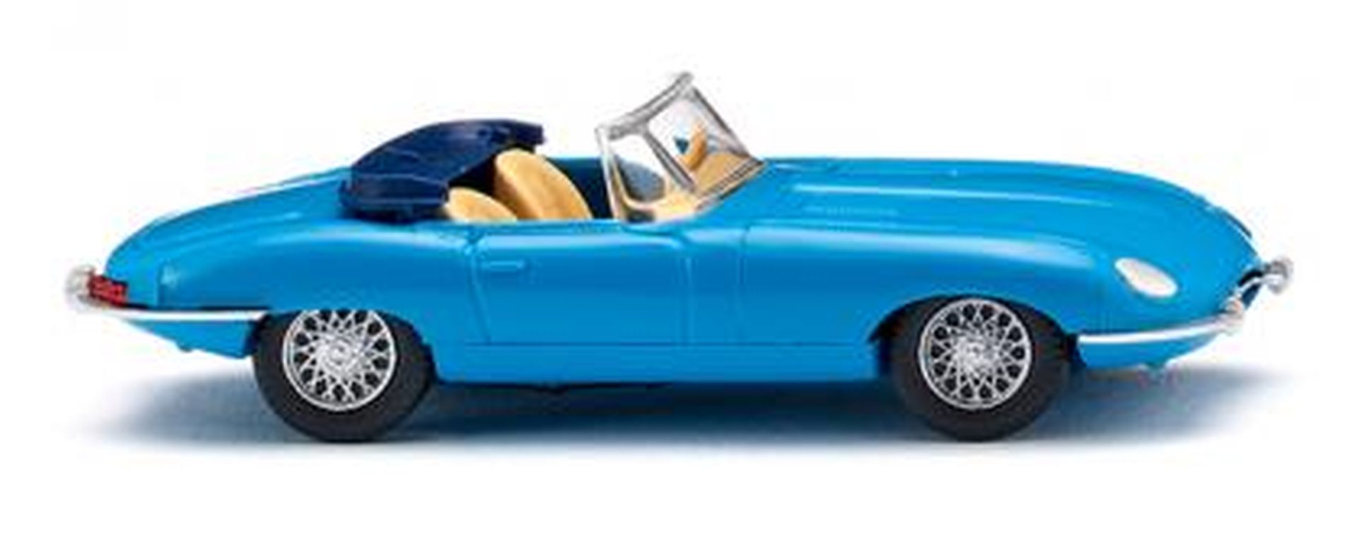 Wiking 081707 - Jaguar E-Type Roadster - blau