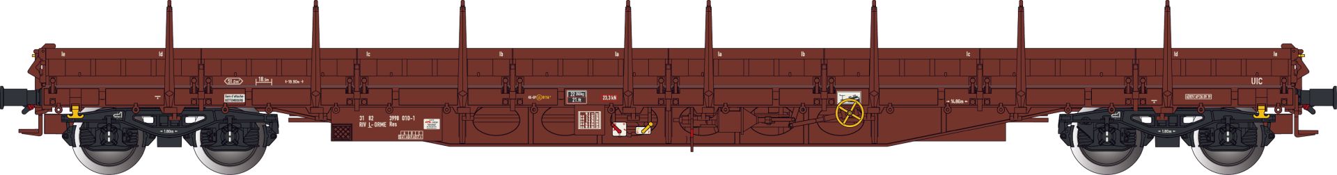 Albert Modell 399006 - Rungenwagen Res, L-ORME, Ep.VI