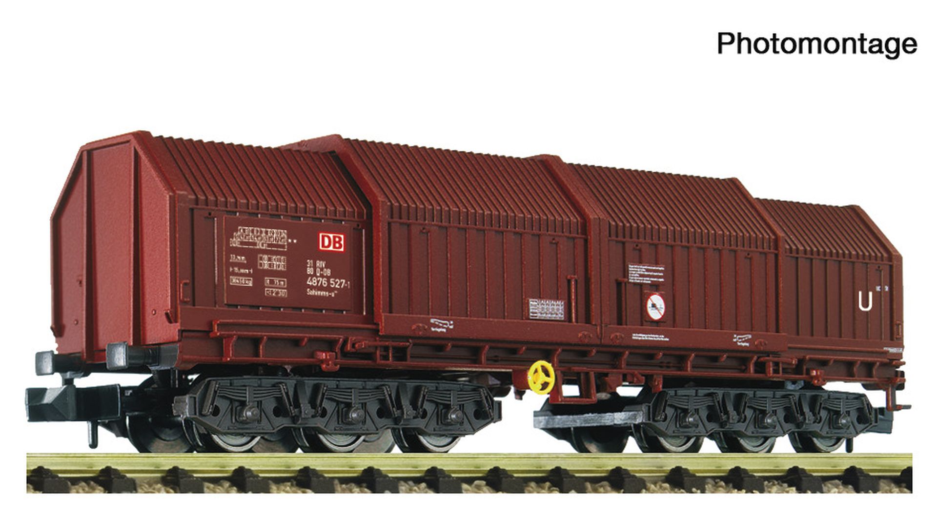 Fleischmann 6660132 - Teleskophaubenwagen, DBAG, Ep.V-VI