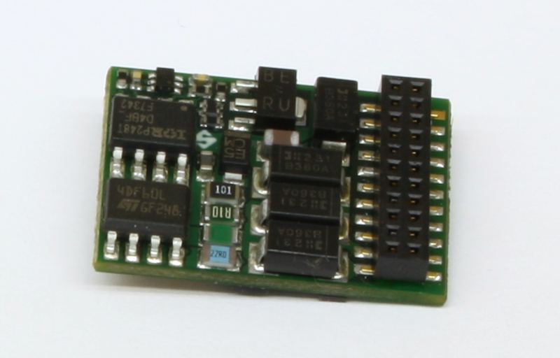 ZIMO MX634C - Decoder 1,2A, 6 Funktionsausgänge, MTC21, Logikpegel