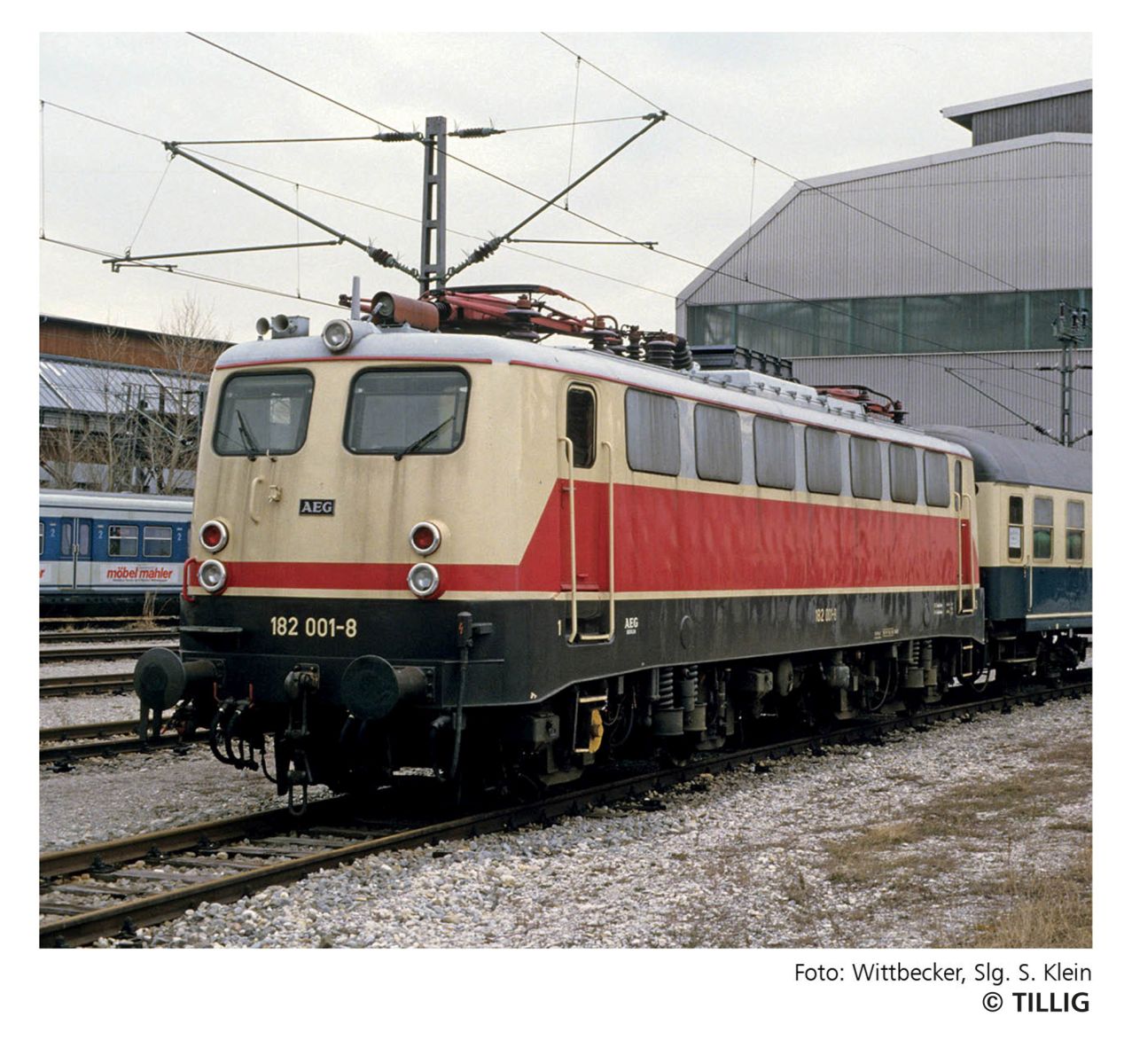 Tillig 04388 - E-Lok 182 001-8, DB, Ep.IV