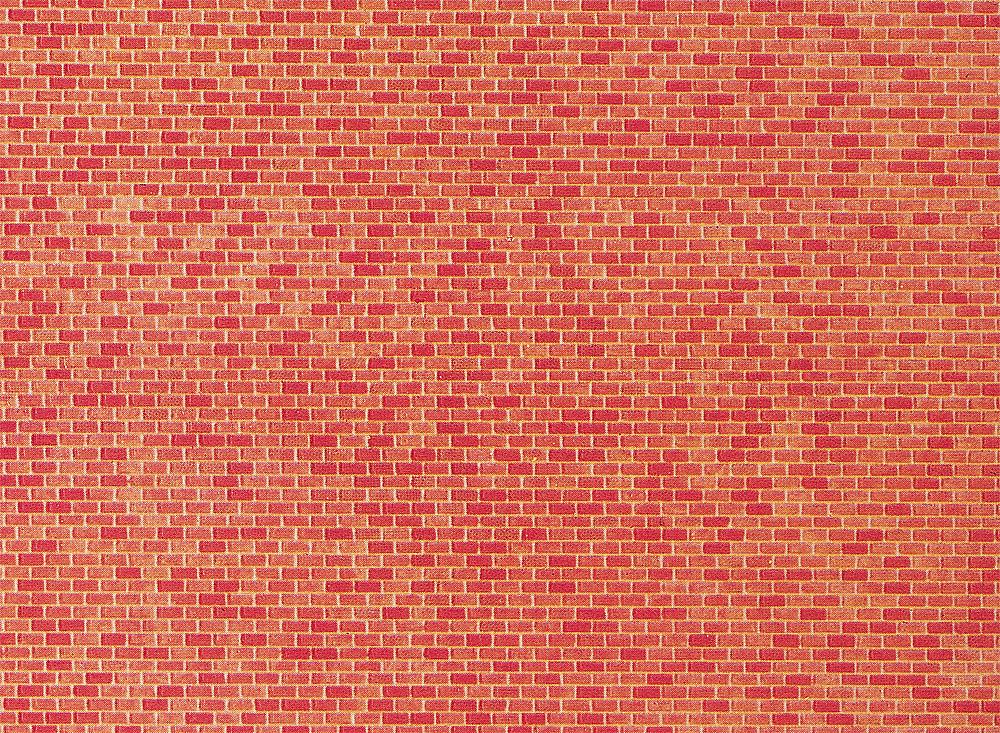 Faller 222568 - Mauerplatte, Backstein, 25x12,5cm