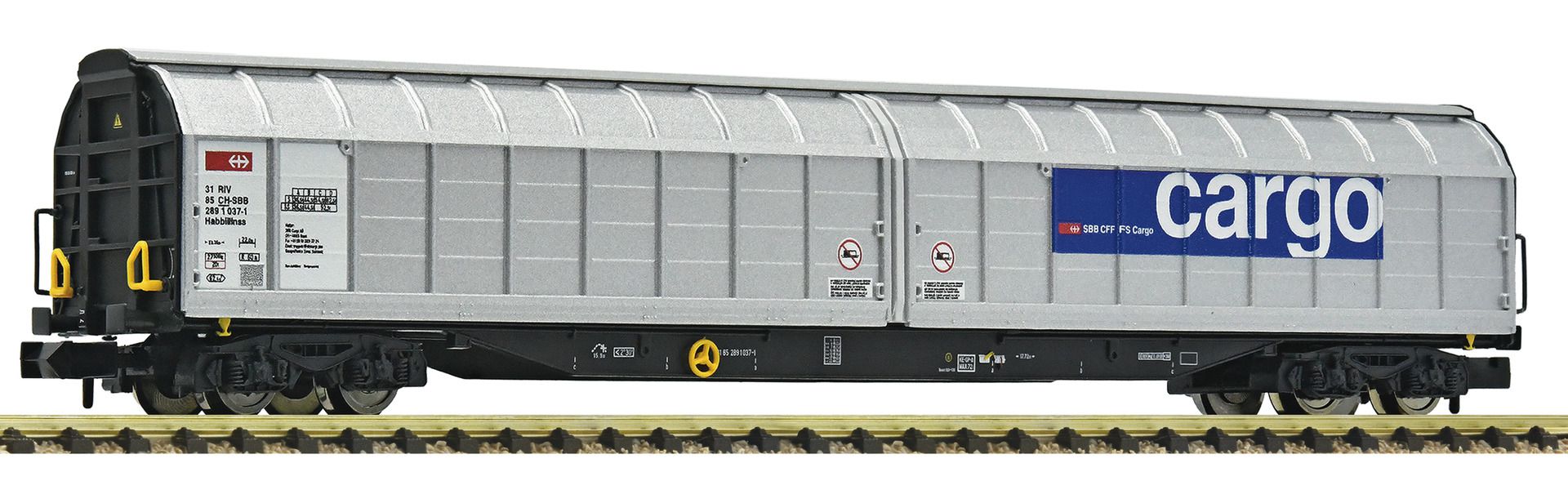 Fleischmann 6660064 - Großraum-Schiebewandwagen Habbiins, SBB-Cargo, Ep.VI