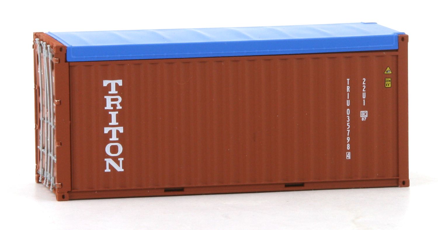 PT-Trains 820519 - Container 20' 'TRITON', TRIU0357984