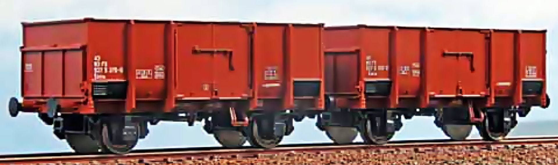 ACME AC 45182 - 2er Set offene Güterwagen Ekklm, FS, Ep.IV