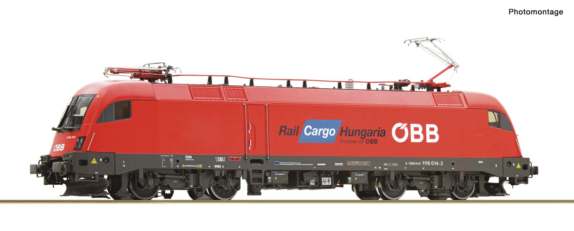Roco 7510209 - E-Lok 1116 014-2, ÖBB/RCH, Ep.VI, DC-Sound