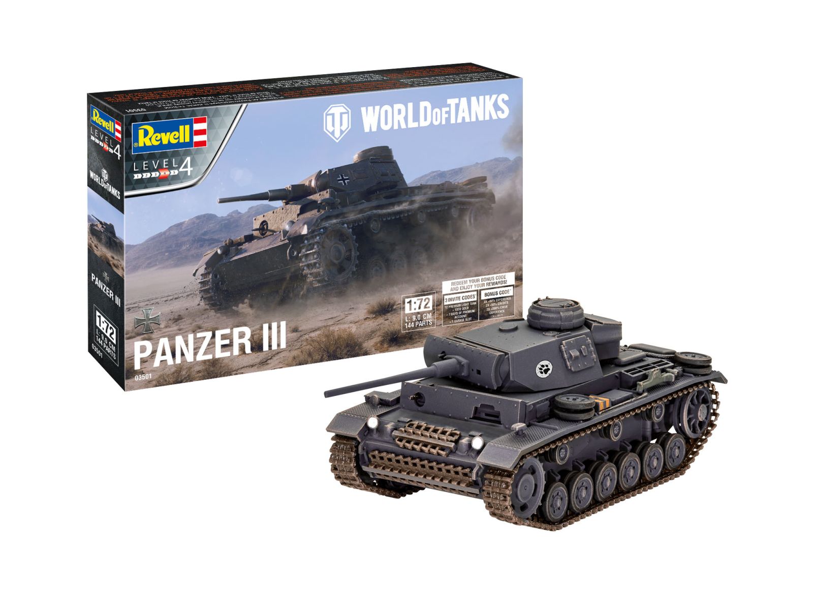 Revell 03501 - Panzer III "World of Tanks"