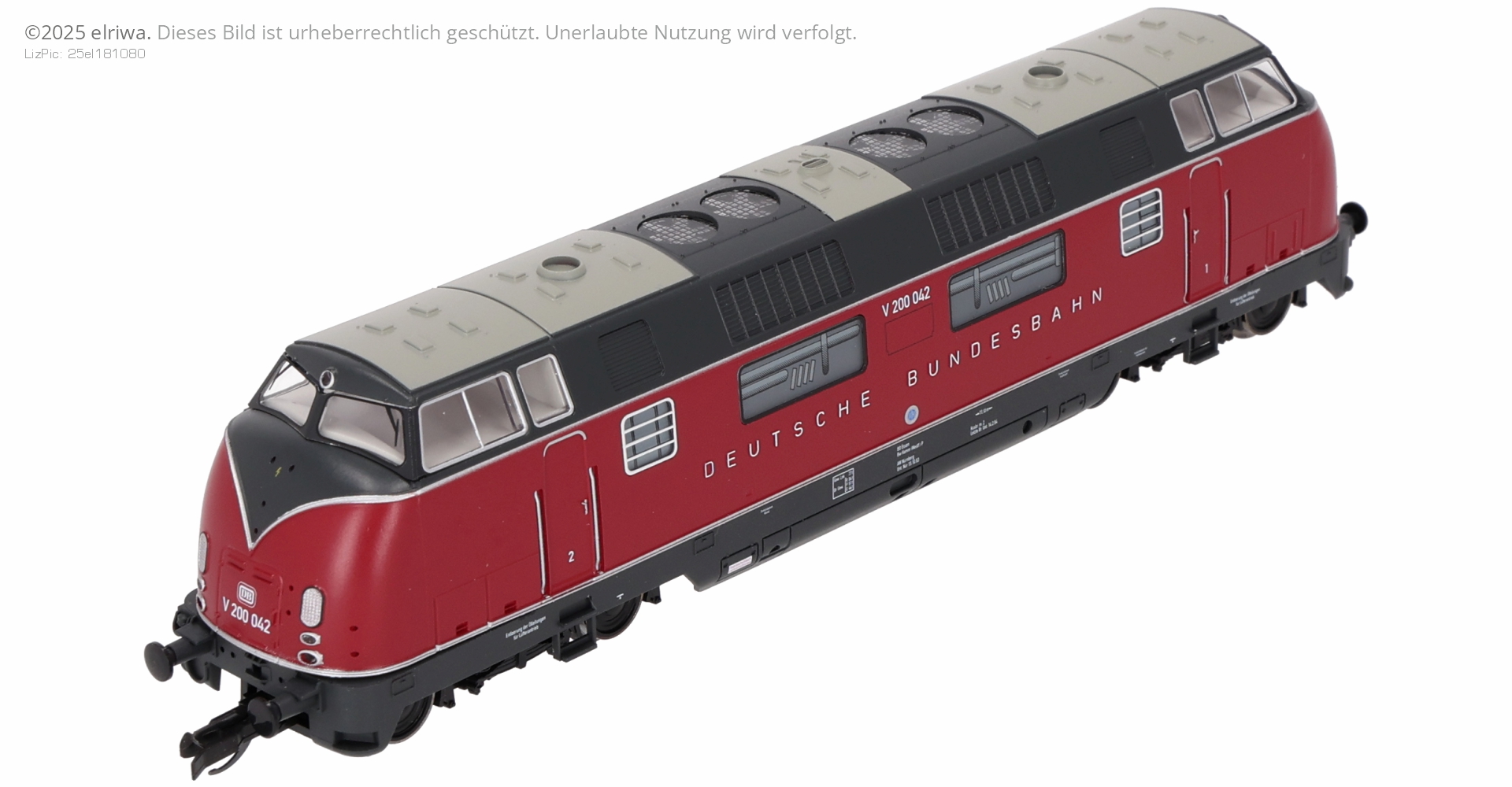Tillig 02508 - Diesellok V 200.0, DB, Ep.III