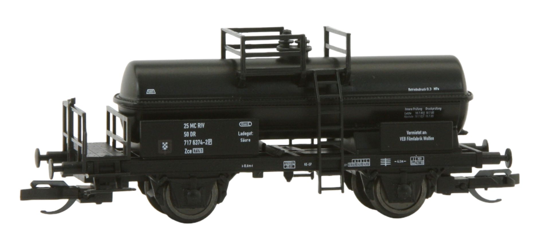 Tillig 502241-44 - 4er Set Kesselwagen, DR, Ep.IV - Sparset