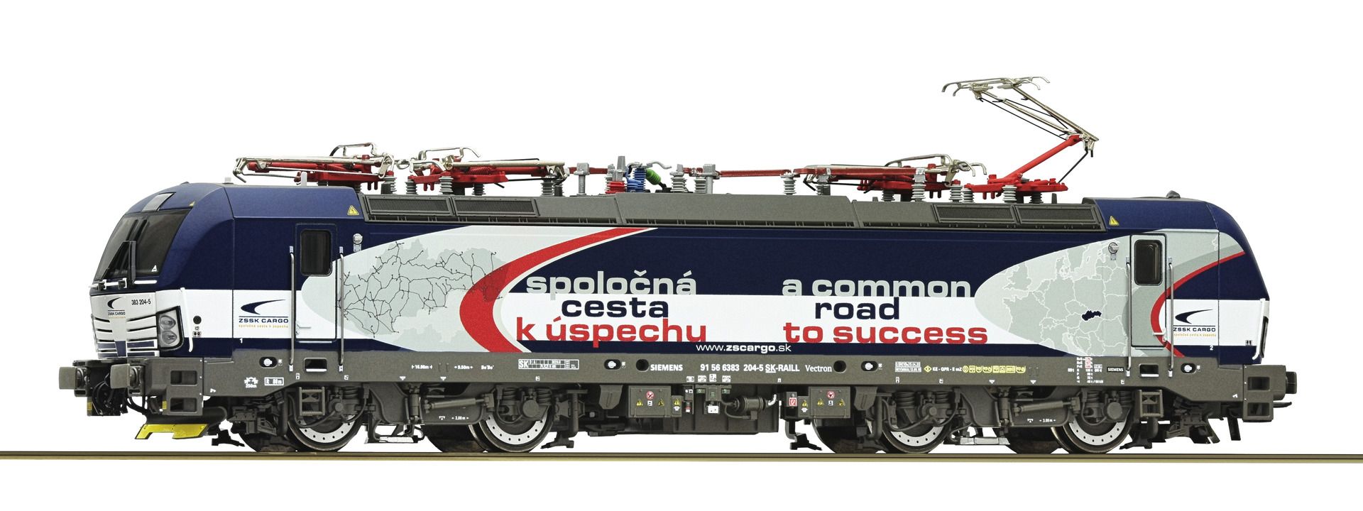 Roco 70688 - E-Lok 383 204-5, ZSSK-Cargo, Ep.VI, DC-Sound