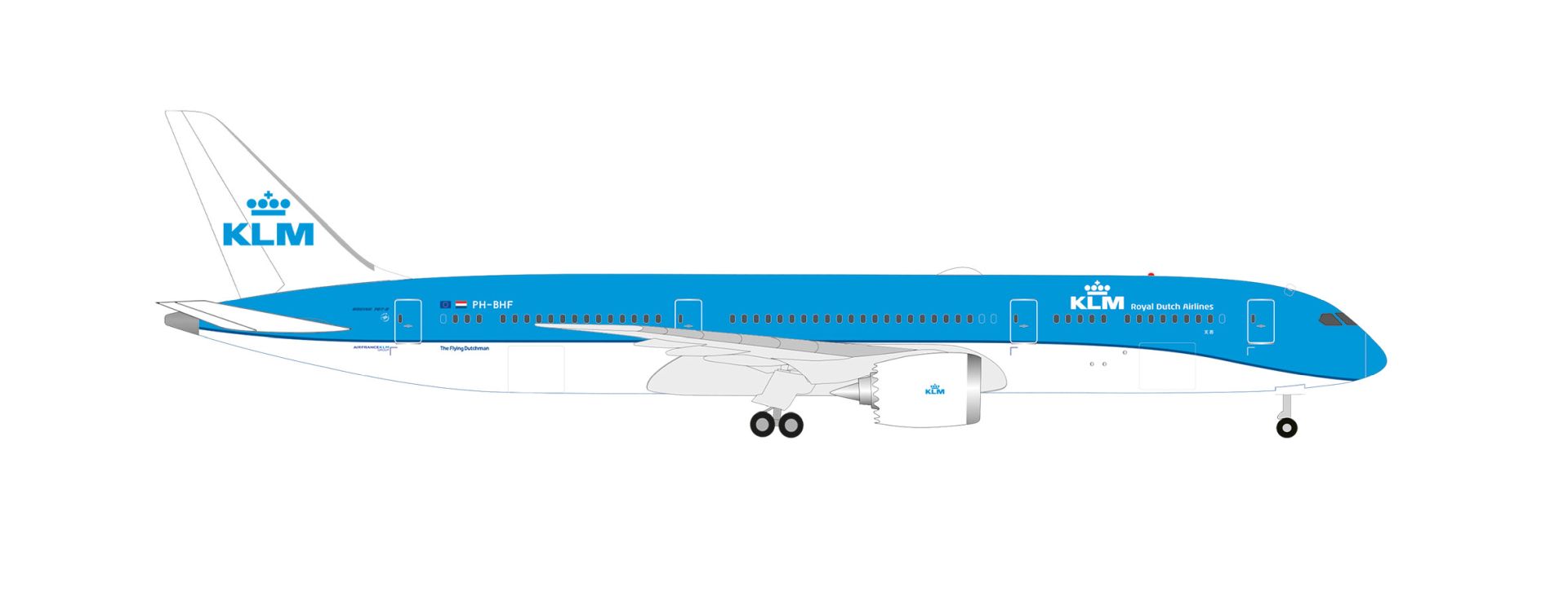 Herpa 528085-003 - KLM Boeing 787-9 Dreamliner
