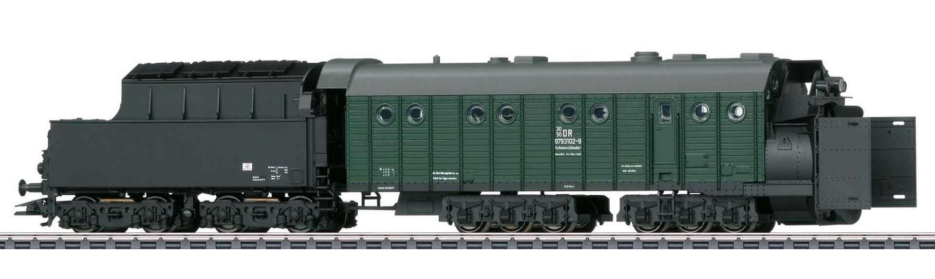 Märklin 49970 - Dampfschneeschleuder Ba. Henschel, DR, Ep.IV, MFX-Sound