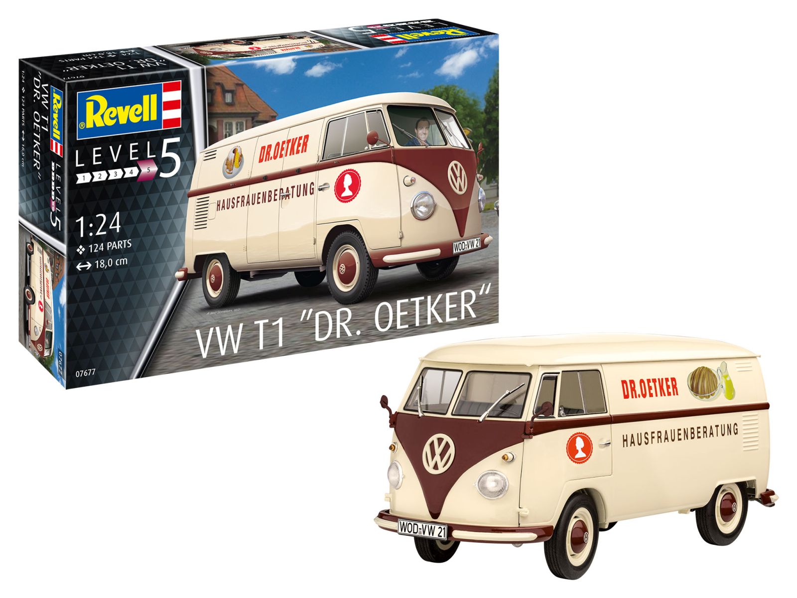 Revell 07677 - VW T1 "Dr. Oetker" Revell 07677 - VW T1 "Dr. Oetker"