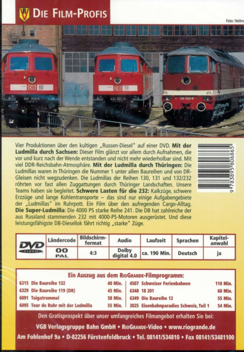 VGB 4502 - DVD - Die Ludmilla-Saga