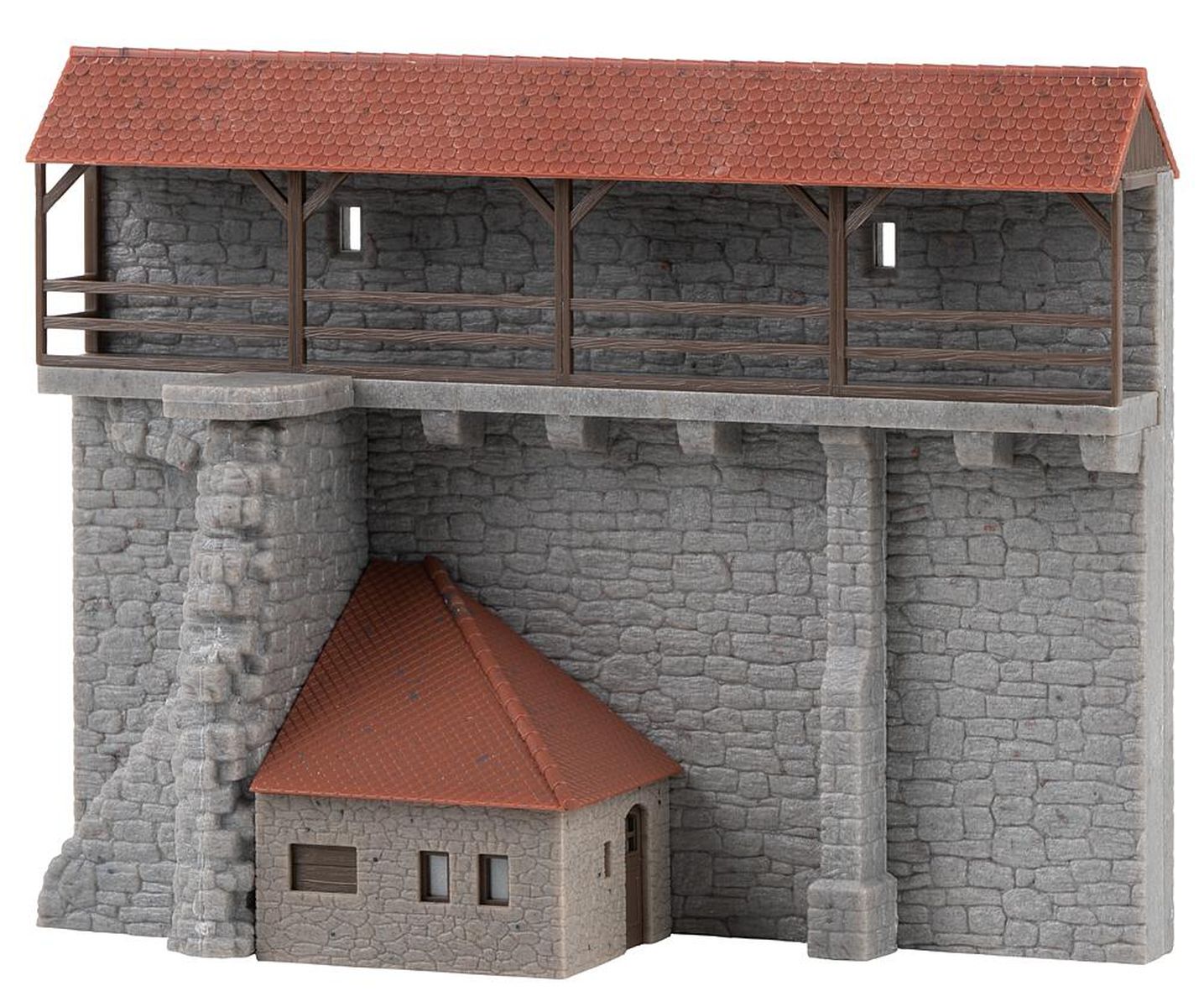 Faller 191790 - Altstadtmauer mit Anbau