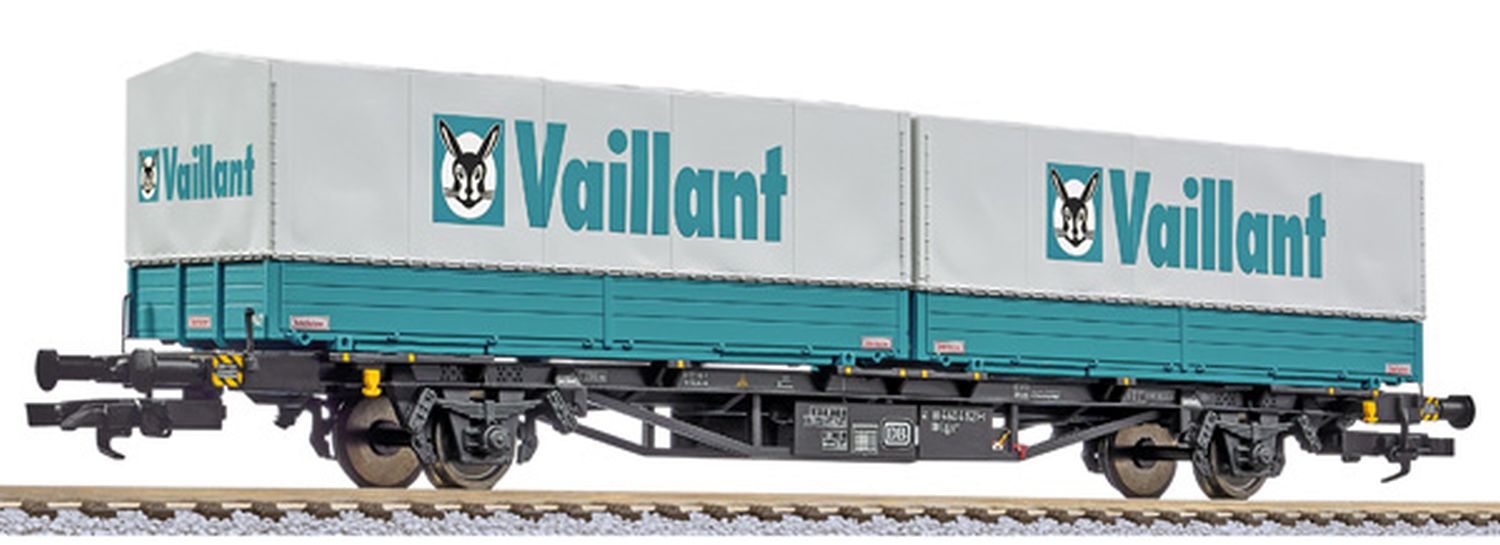 Liliput 235223 - Containertragwagen Lgjs, DB, Ep.IV 'Vaillant'
