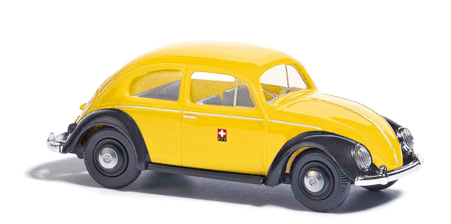 Busch 52910 - VW Käfer mit Brezelfenster Post Schweiz, 1952