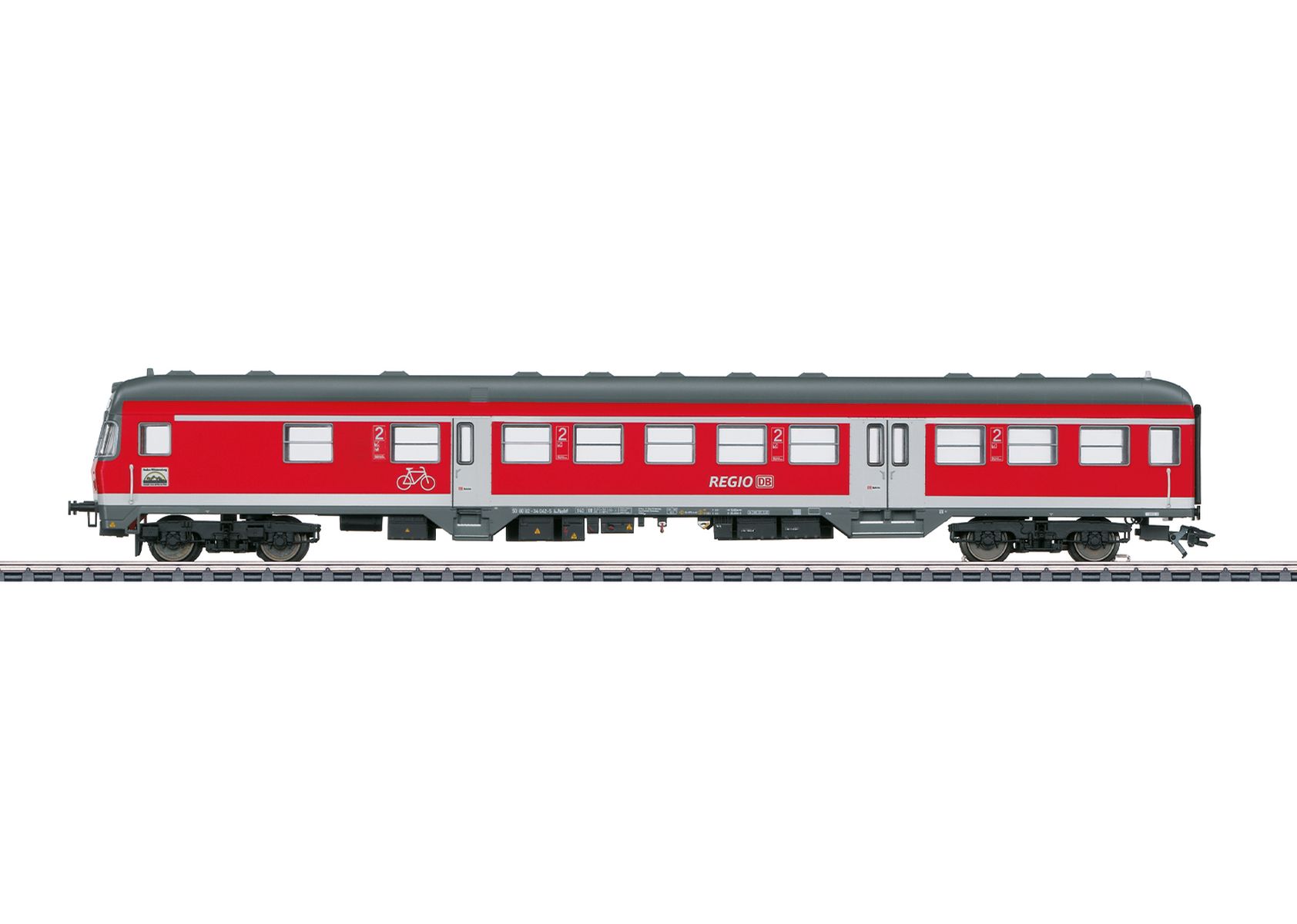 Märklin 43831 - Steuerwagen Bnrdzf 477, 2. Klasse, DBAG, Ep.VI