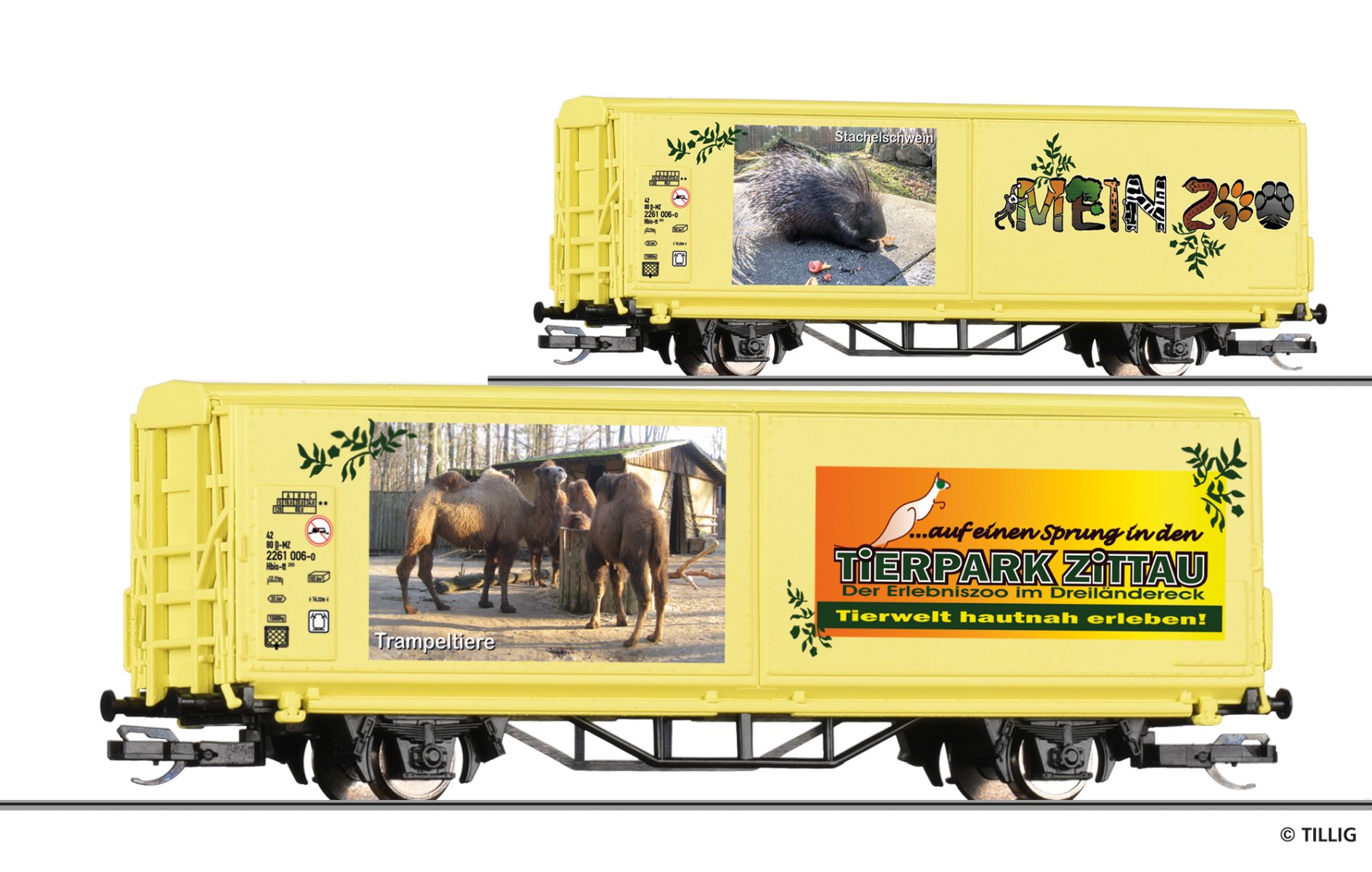 Tillig 14854 - Schiebewandwagen START, Mein Zoo, Ep.VI