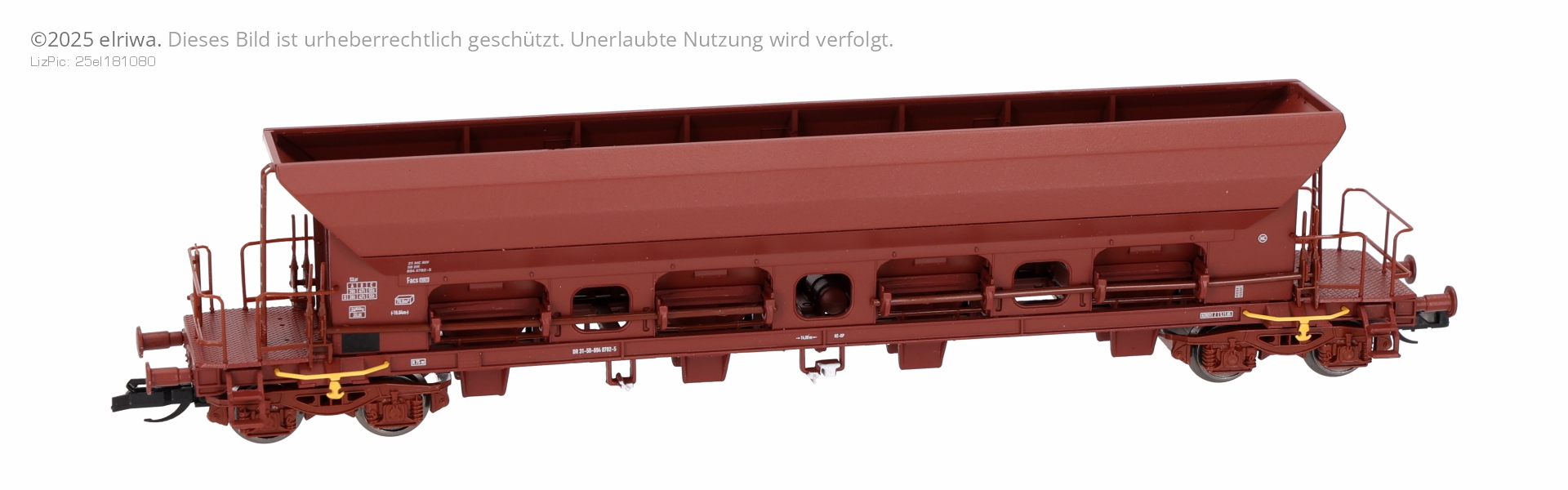 Tillig 523301 - Selbstentladewagen Facs, DR, Ep.IV, 3. BN