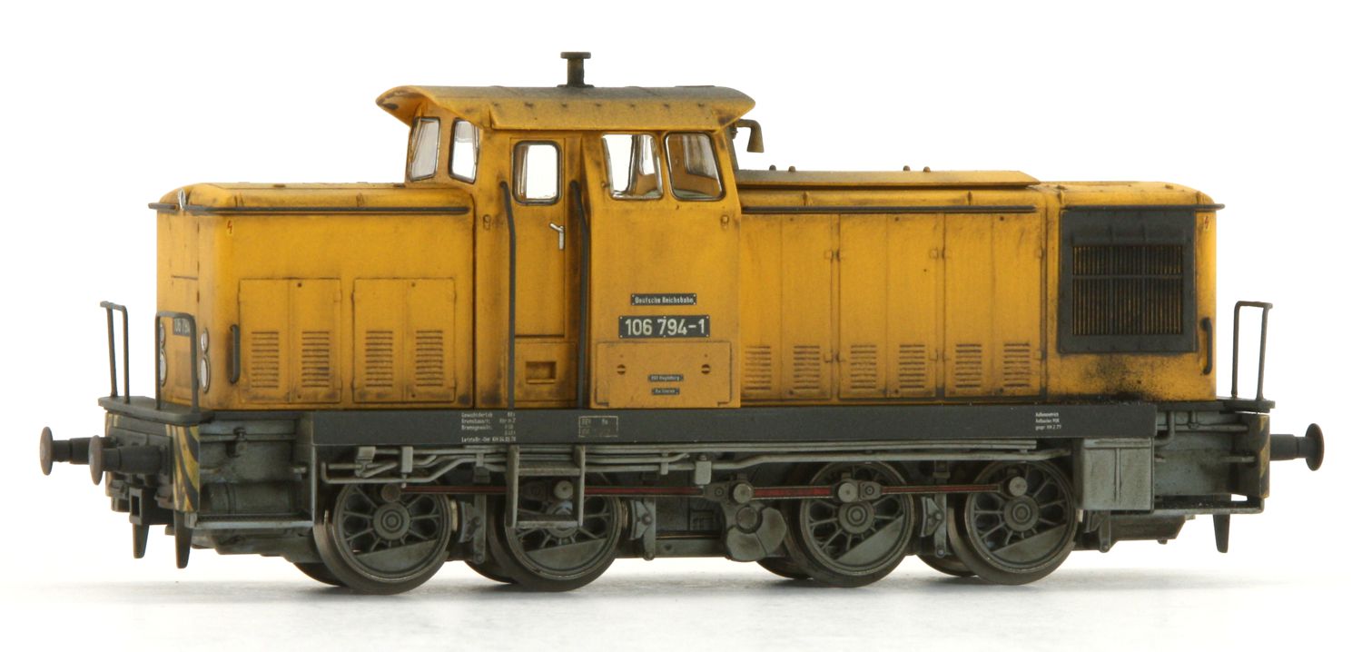 Saxonia 87040 - Diesellok 106 794-1, DR, Ep.IV, gealtert