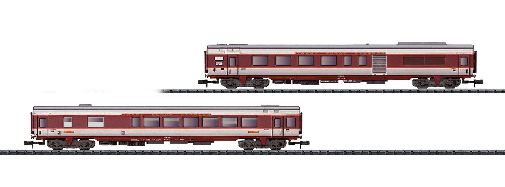 Trix 15692 - 2er Set Personenwagen 1.Klasse 'Grand Comfort', SNCF, Ep.IV